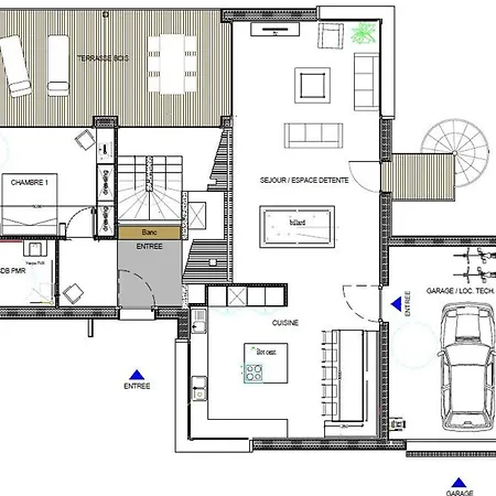 Moderne Avec Spa, Ideal Pour 12 Personnes - Fr-1-744-54 Feriehus
